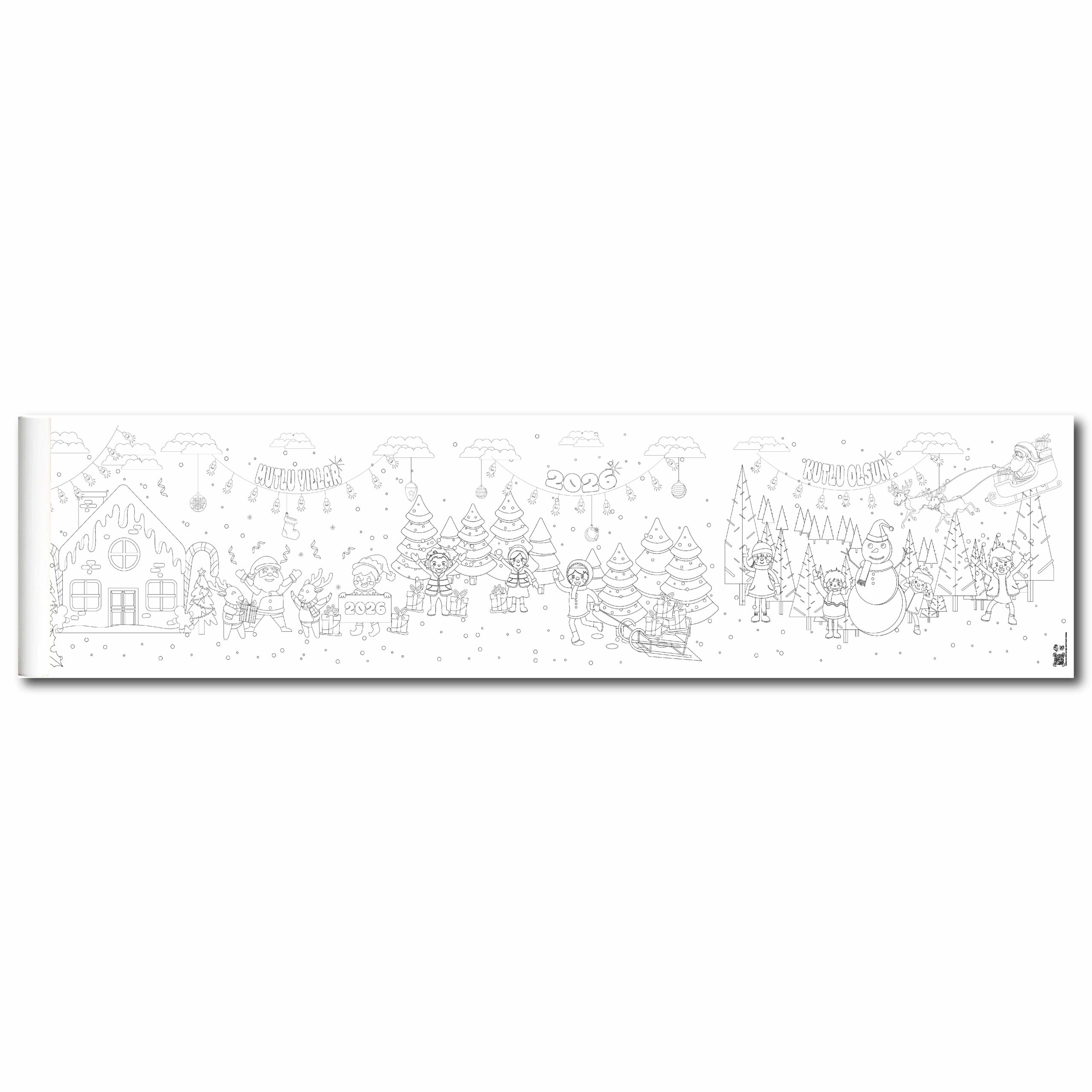 DEV BOYAMA RULOSU YIL BAŞI KUTLAMASI 2026 +  TAŞIMA ÇANTASI - Görsel 2