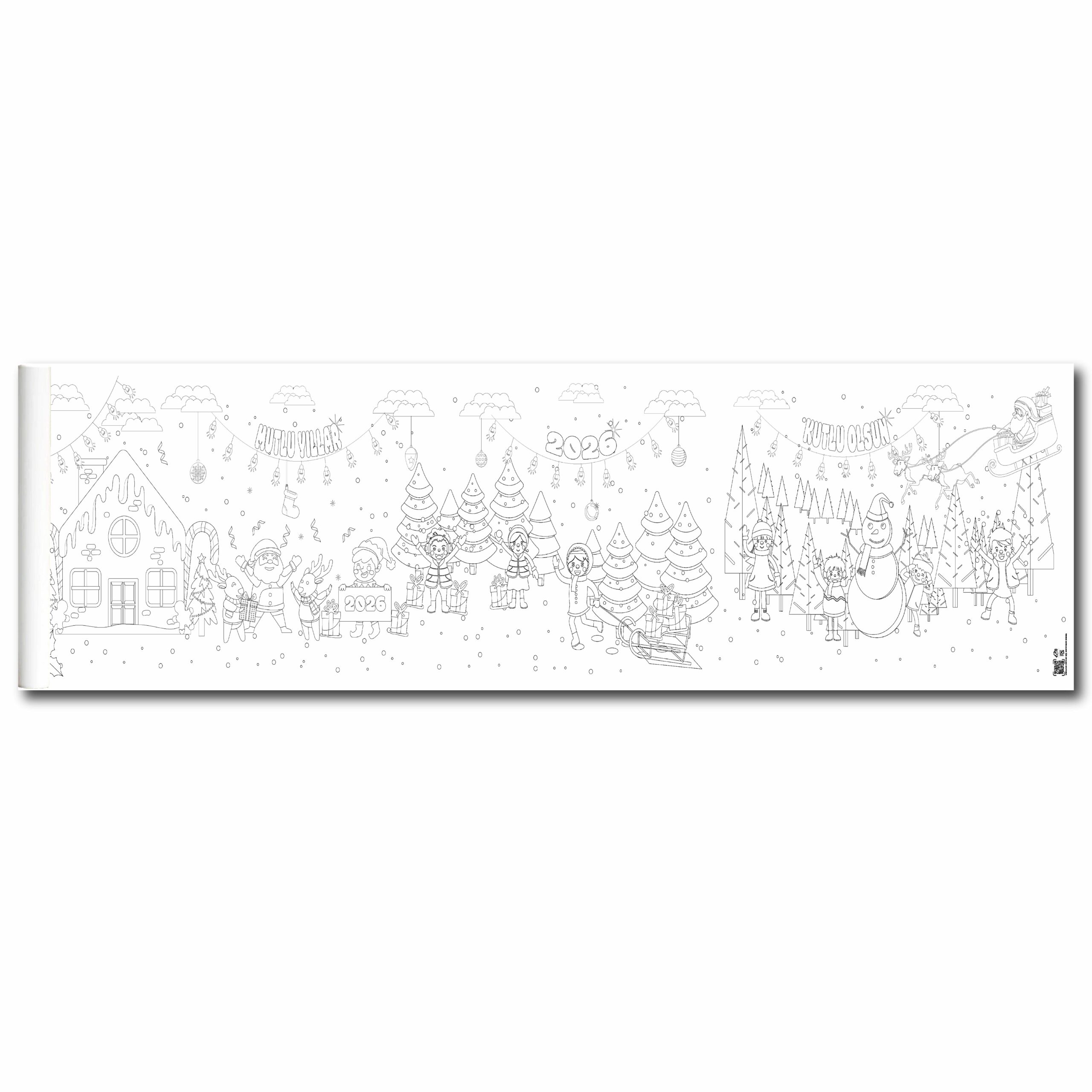 DEV BOYAMA RULOSU YIL BAŞI KUTLAMASI 2026 +  TAŞIMA ÇANTASI