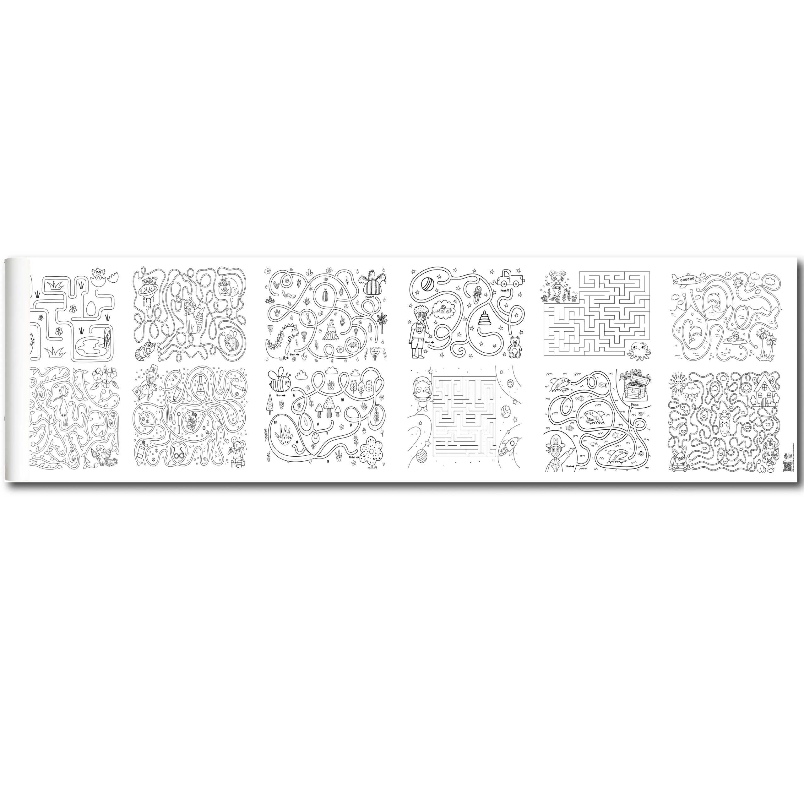 DEV BOYAMA RULOSU BULMACA LABİRENT OYUNU +  TAŞIMA ÇANTASI