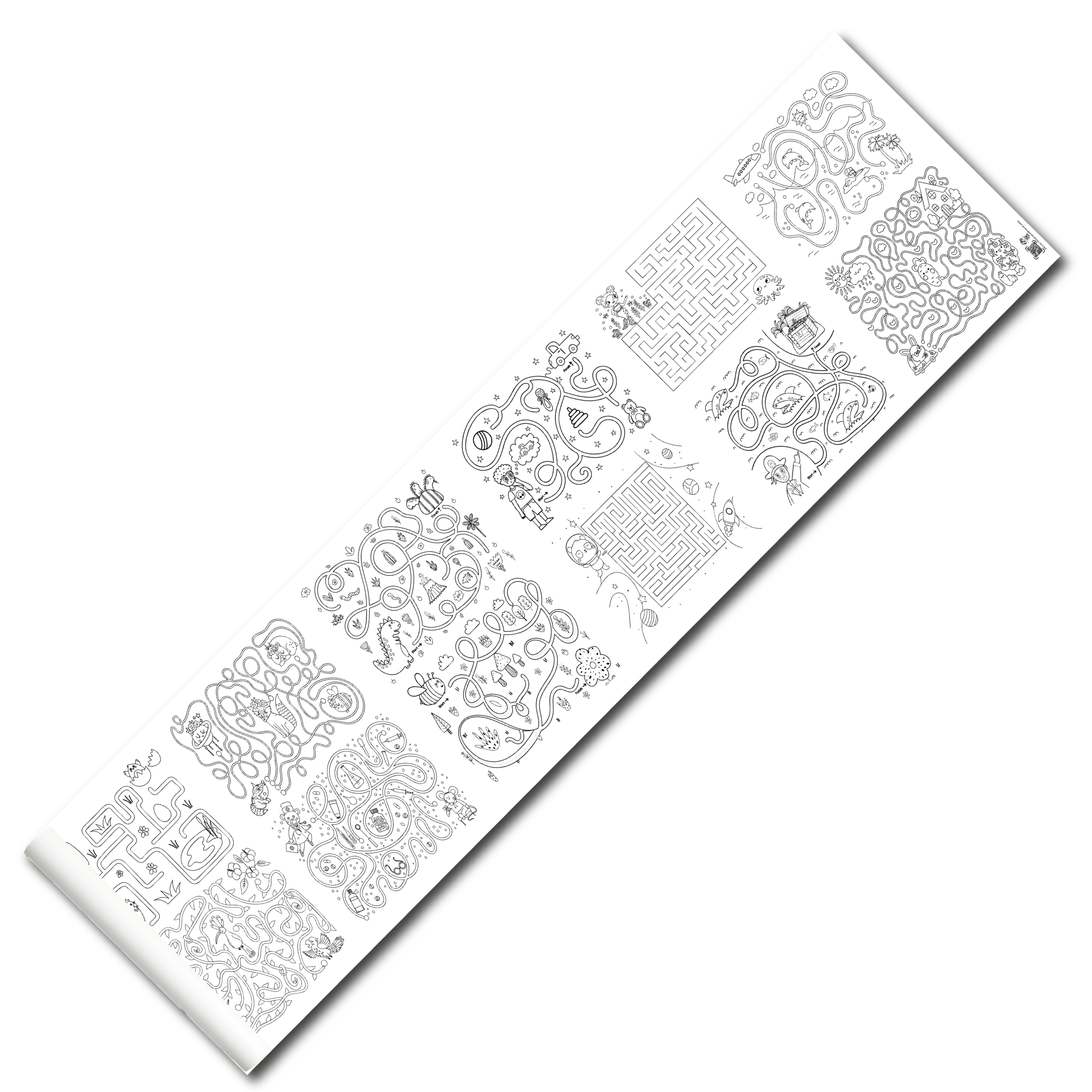 DEV BOYAMA RULOSU BULMACA LABİRENT OYUNU +  TAŞIMA ÇANTASI - Görsel 2